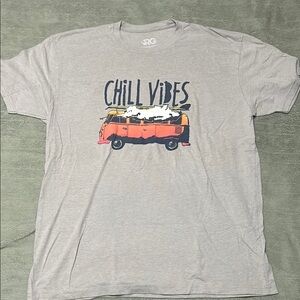Chill Vibes Gray T-Shirt